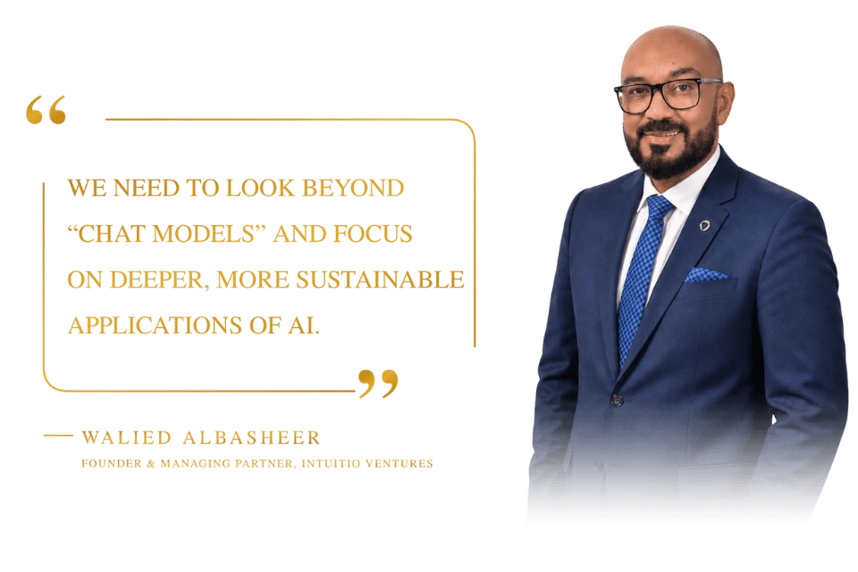 Walied Albasheer — founder, investor and Managing Partner of Intuitio Ventures